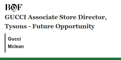 gucci green hills jobs|GUCCI Associate Store Director .